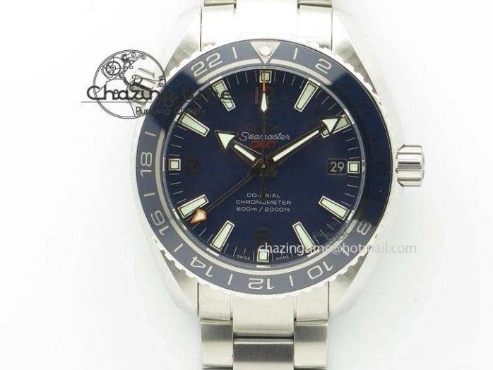 0117 Comfortable Planet Ocean 43.5mm America’s Cup VSF Best Edition White Dial On Blue Gummy Strap A 7900